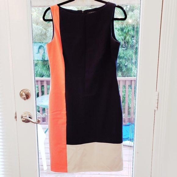 Ralph Lauren Color Block Jersey Dress - Picture 1 of 3